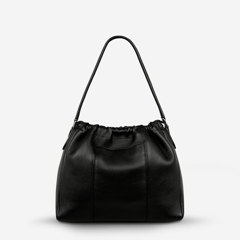 Status Anxiety Point Of No Return Women's Leather Bag Black