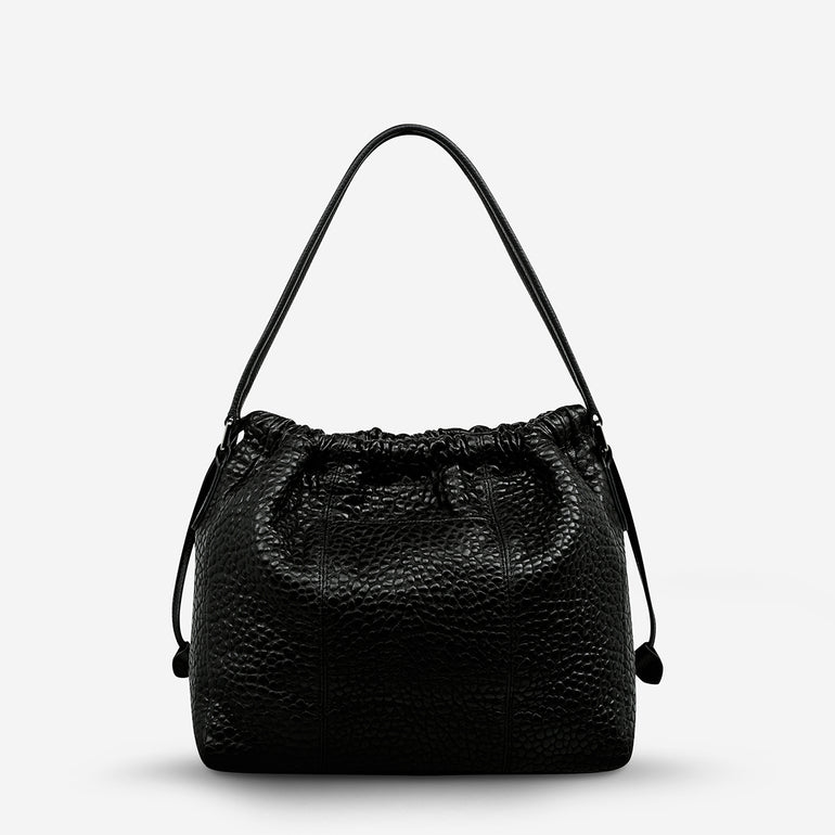 Status Anxiety Point Of No Return Women's Leather Bag Black Bubble