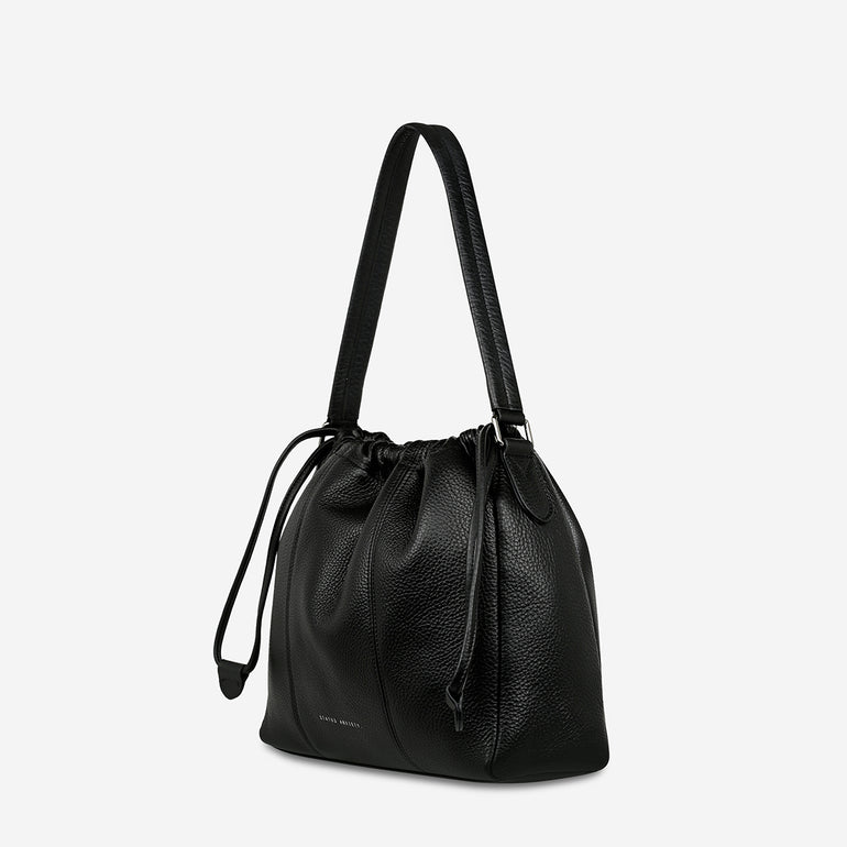 Status Anxiety Point Of No Return Women's Leather Bag Black