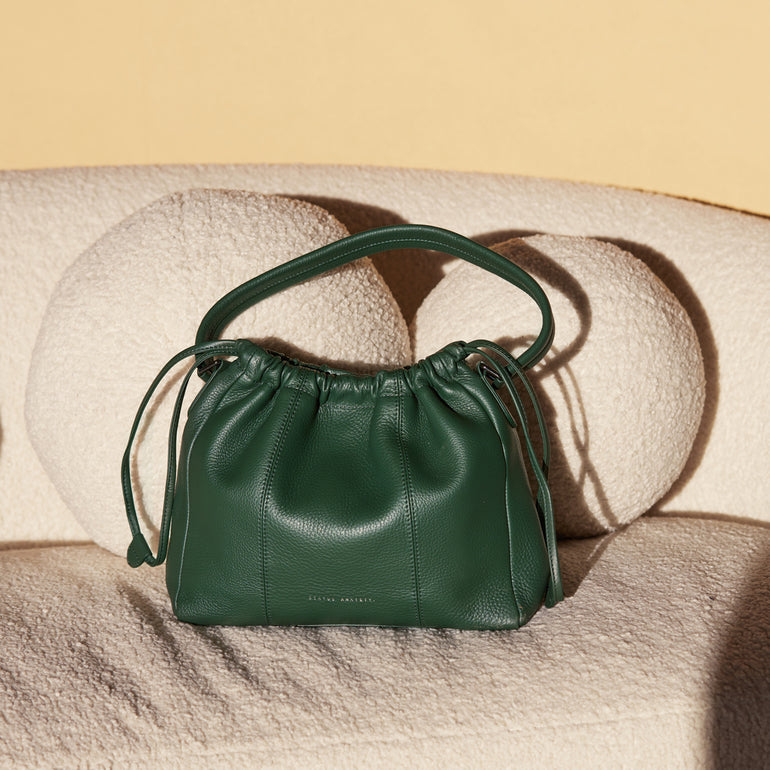 Status Anxiety Point Of No Return Women's Leather Bag Green