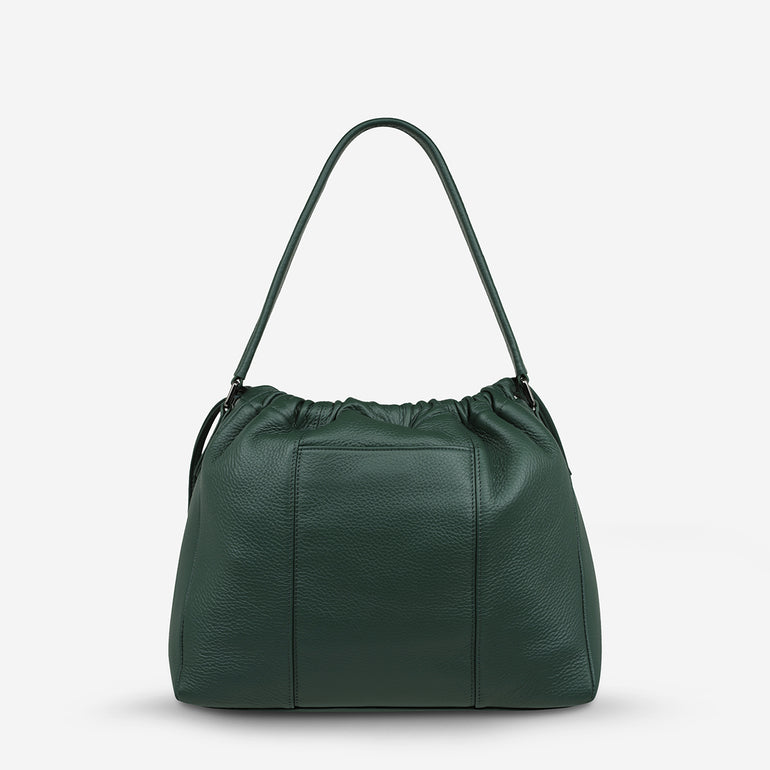Status Anxiety Point Of No Return Women's Leather Bag Green
