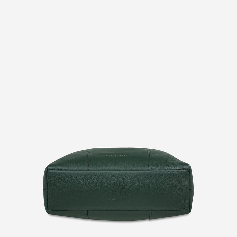 Status Anxiety Point Of No Return Women's Leather Bag Green