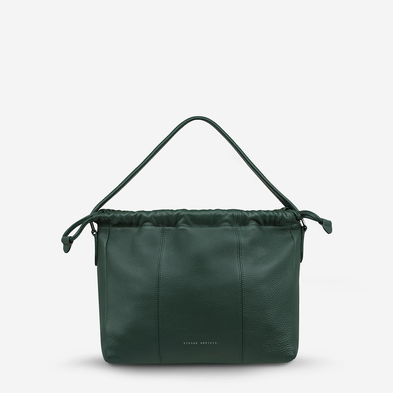 Status Anxiety Point Of No Return Women's Leather Bag Green