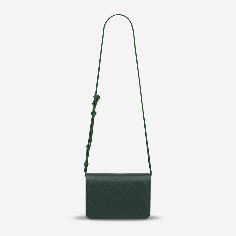 Status Anxiety She Burns Women's Leather Bag Green