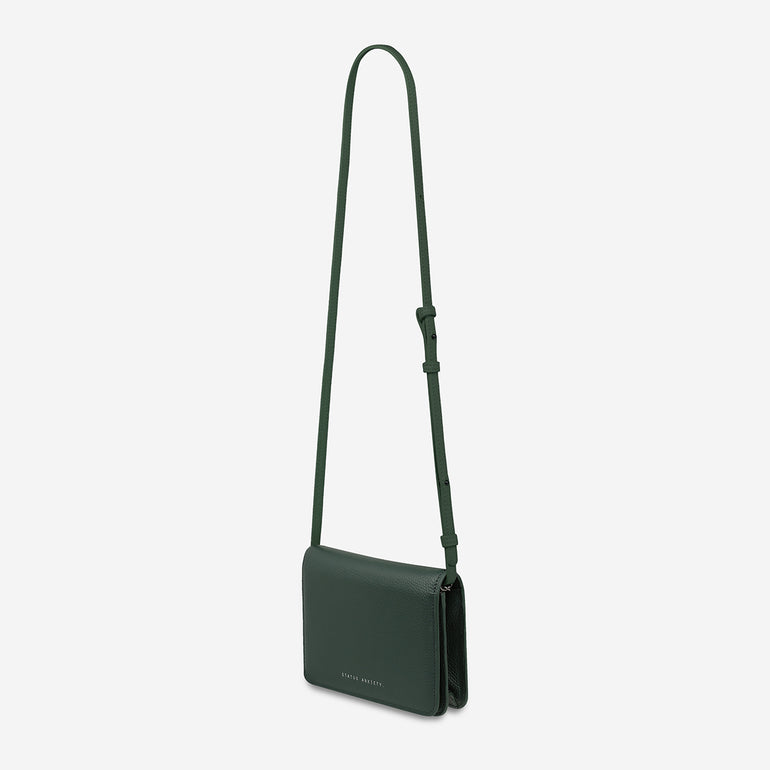 Status Anxiety She Burns Women's Leather Bag Green