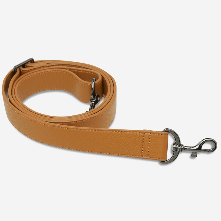 Status Anxiety All Nighter Women's Leather Crossbody Bag Tan