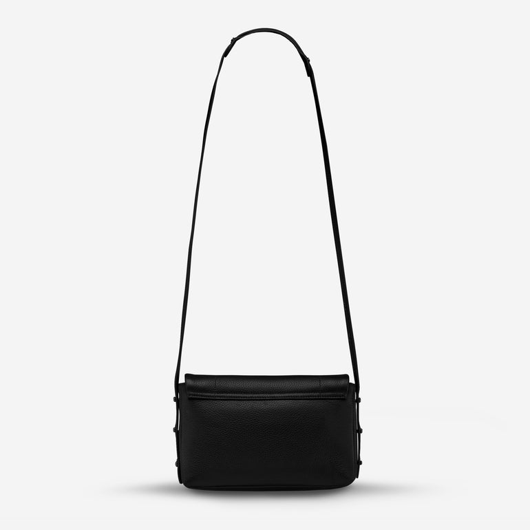 Status Anxiety Succumb Women's Leather Crossbody Bag Black