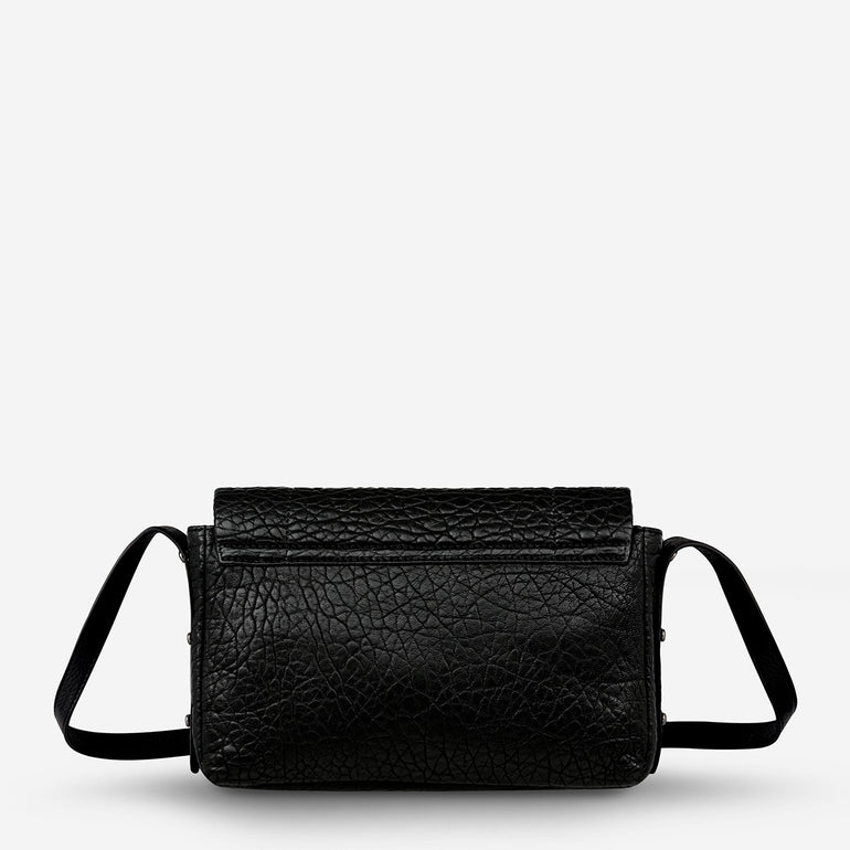 Status Anxiety Succumb Women's Leather Crossbody Bag Black Bubble