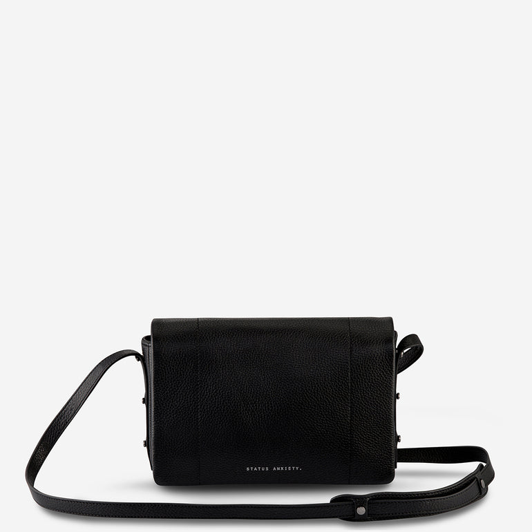 Status Anxiety Succumb Women's Leather Crossbody Bag Black