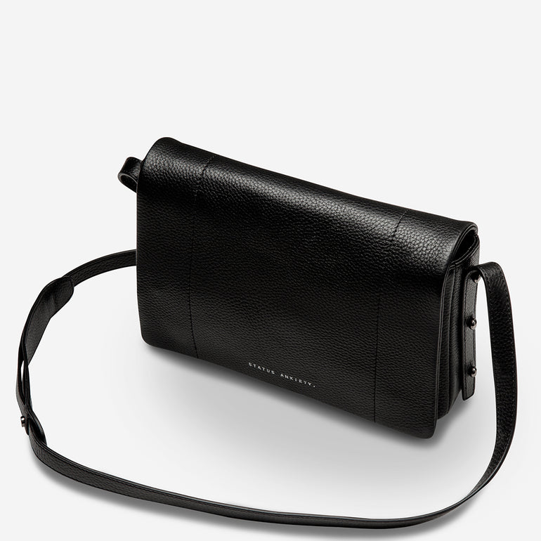 Status Anxiety Succumb Women's Leather Crossbody Bag Black