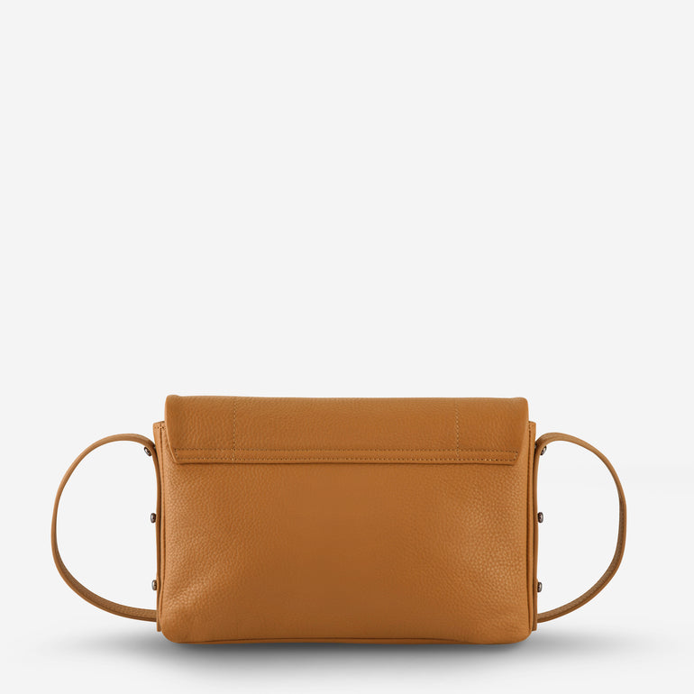 Status Anxiety Succumb Women's Leather Crossbody Bag Tan