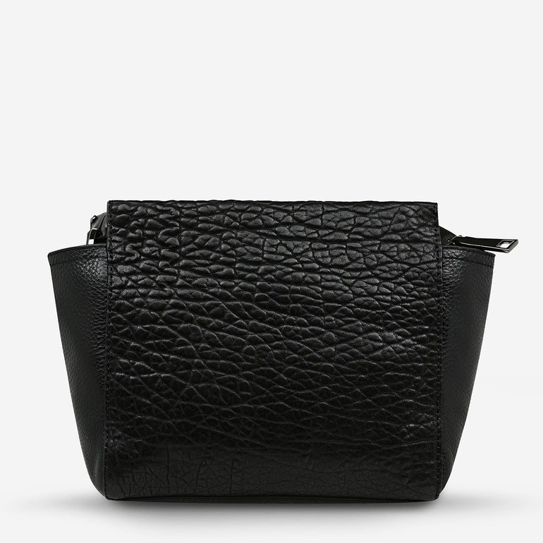 Status Anxiety The Ascendants Women's Leather Crossbody Bay Black Bubble