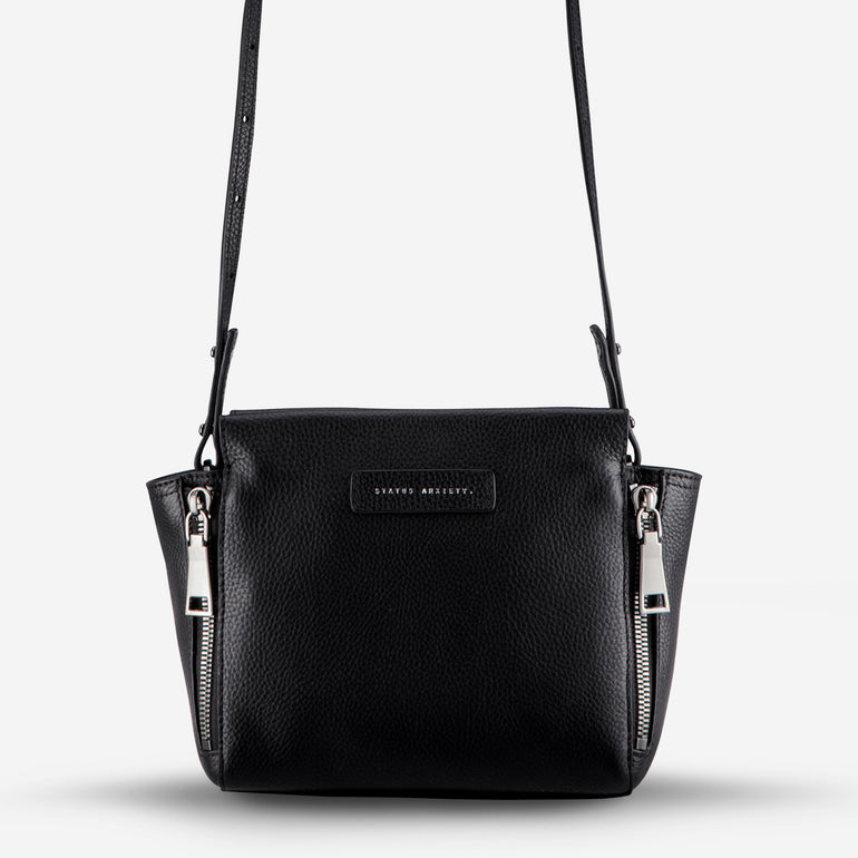 Status Anxiety The Ascendants Women's Leather Bag Black Pebble