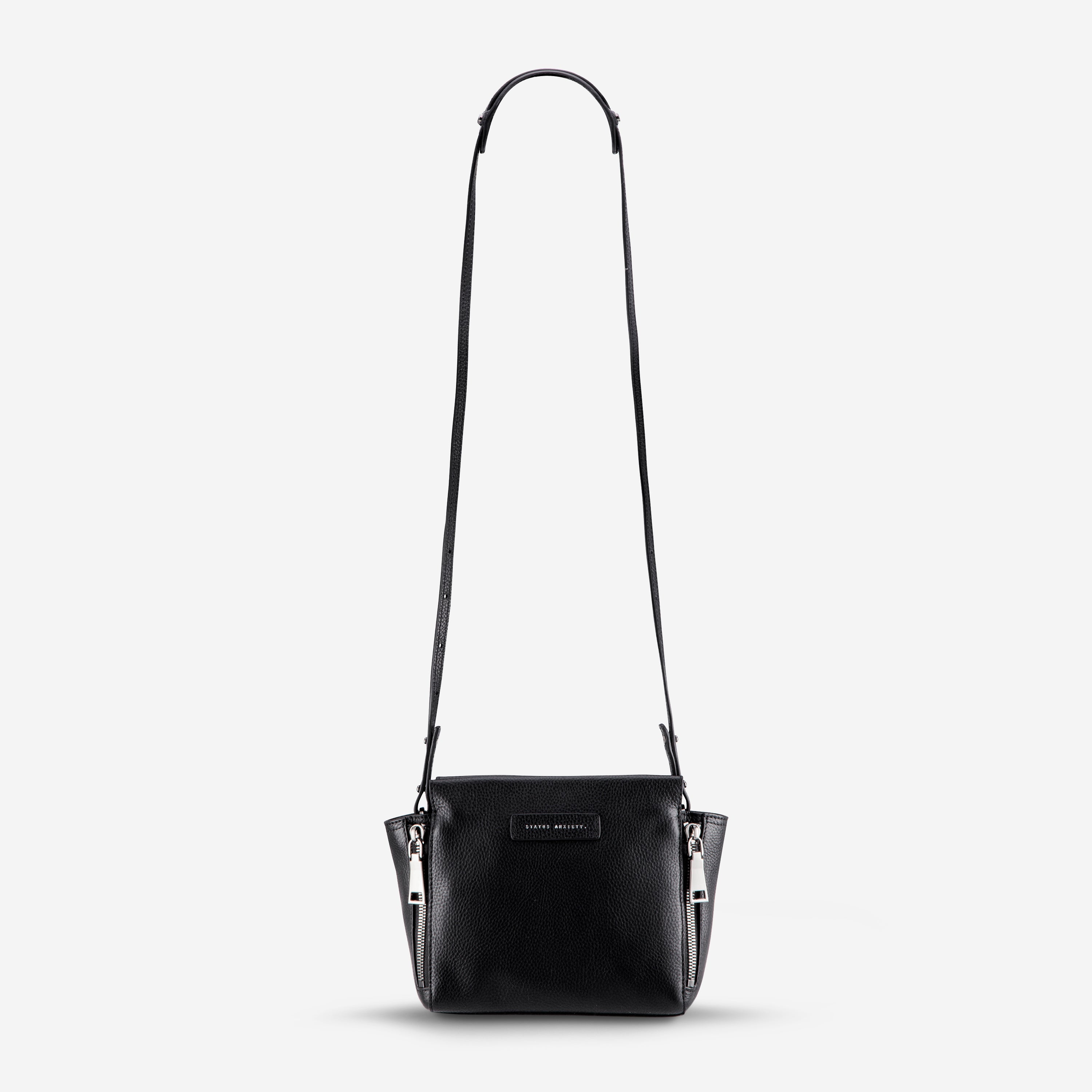 Status Anxiety The Ascendants Women's Leather Bag Black Pebble