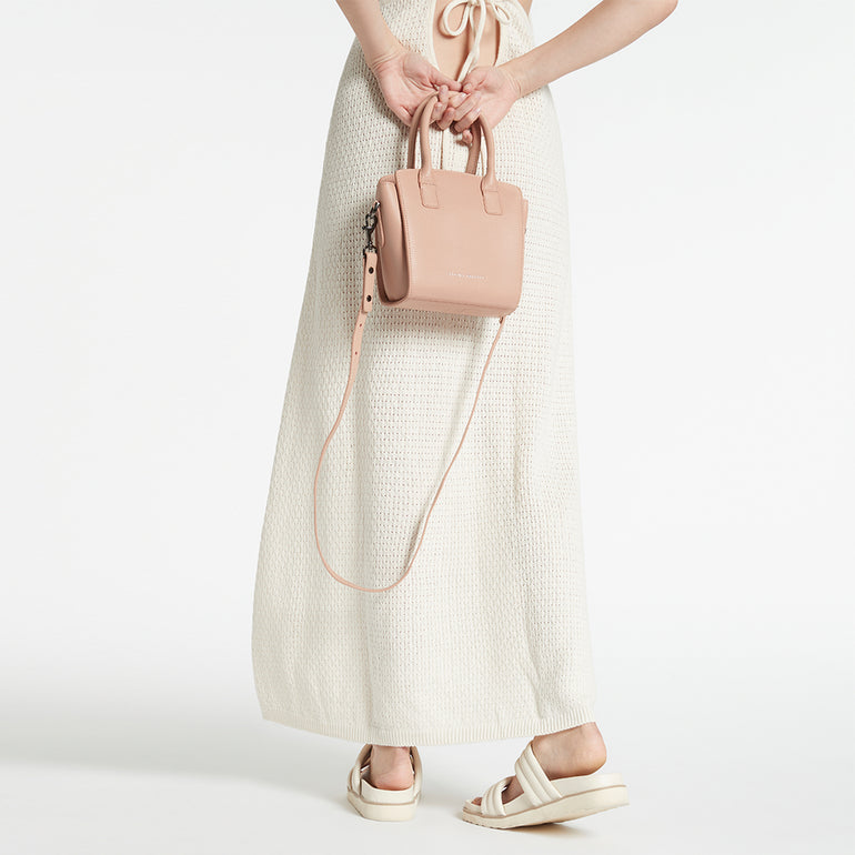 Status Anxiety Worst Behind Us Women's Leather Bag Dusty Pink