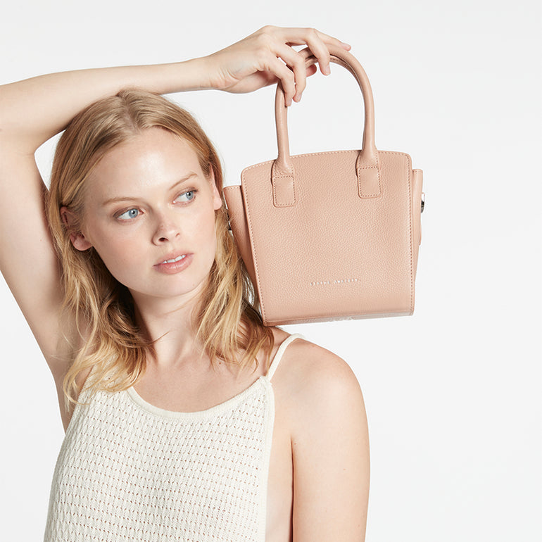 Status Anxiety Worst Behind Us Women's Leather Bag Dusty Pink