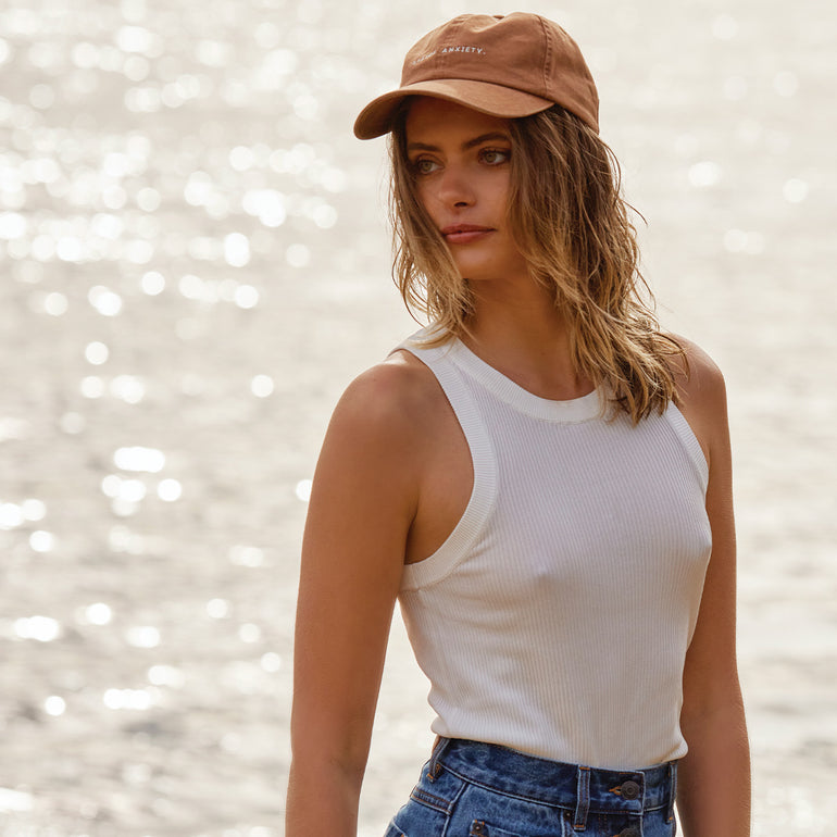 Status Anxiety Under the Sun Hat Rust