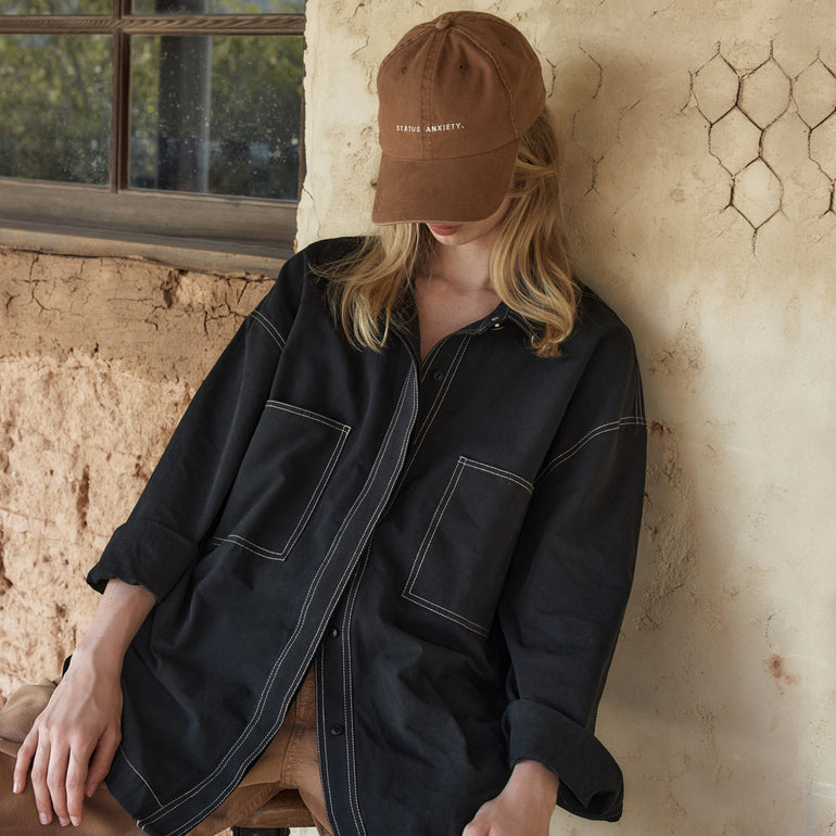 Status Anxiety Under the Sun Hat Rust
