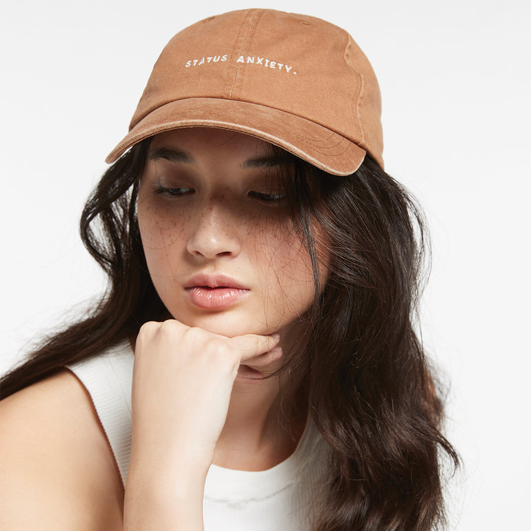 Status Anxiety Under the Sun Hat Rust