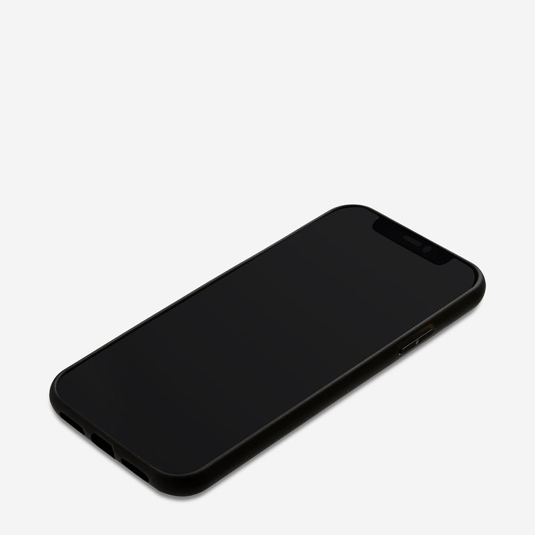 Status Anxiety Who's Who Leather iPhone Cases Black