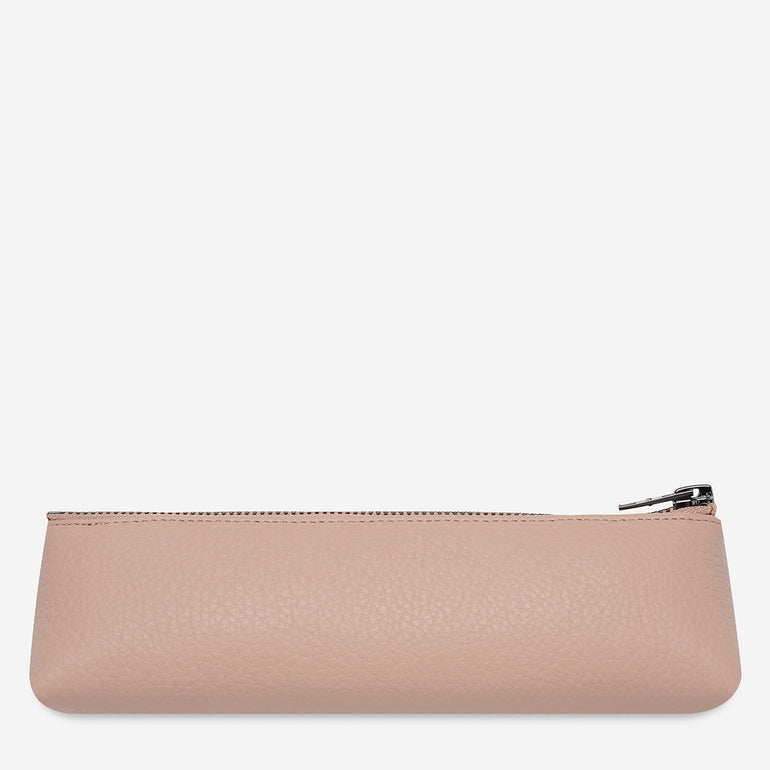 Status Anxiety Pens down Leather Case Dusty Pink