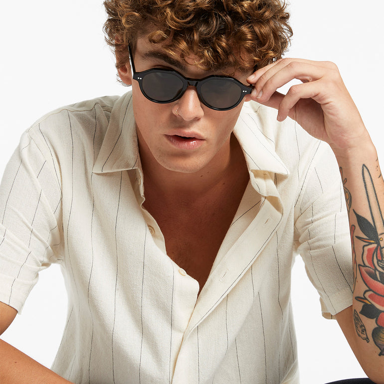 Status Anxiety Apathy Sunglasses Black