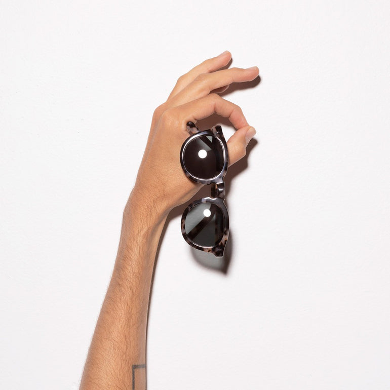 Status Anxiety Detached Sunglasses White Tort