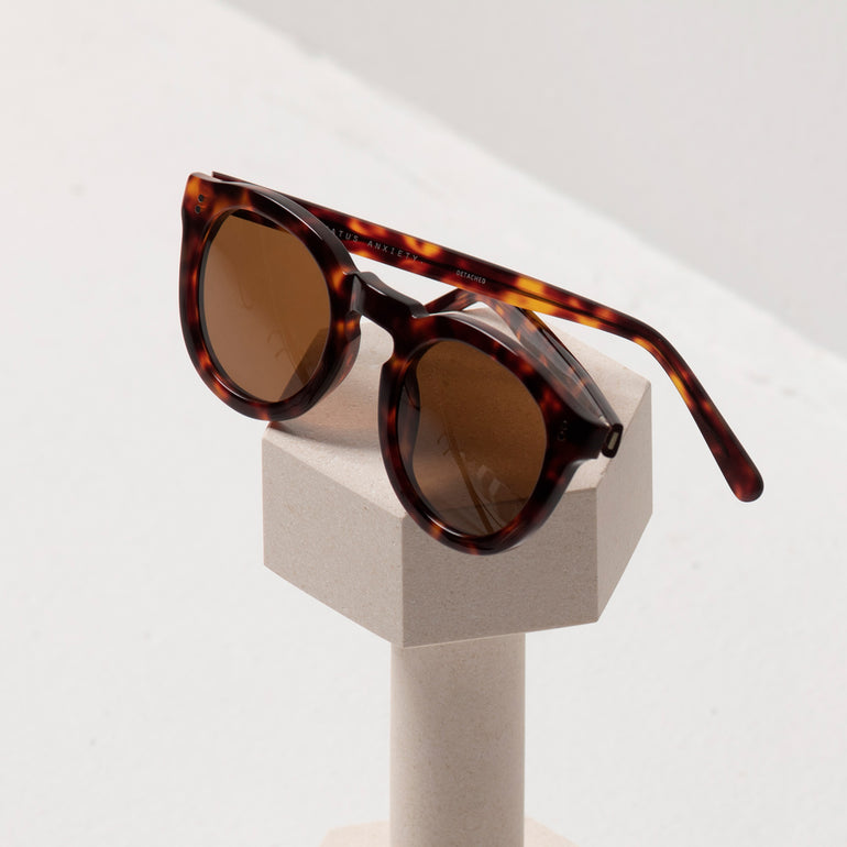 Status Anxiety Detached Sunglasses Brown Tort