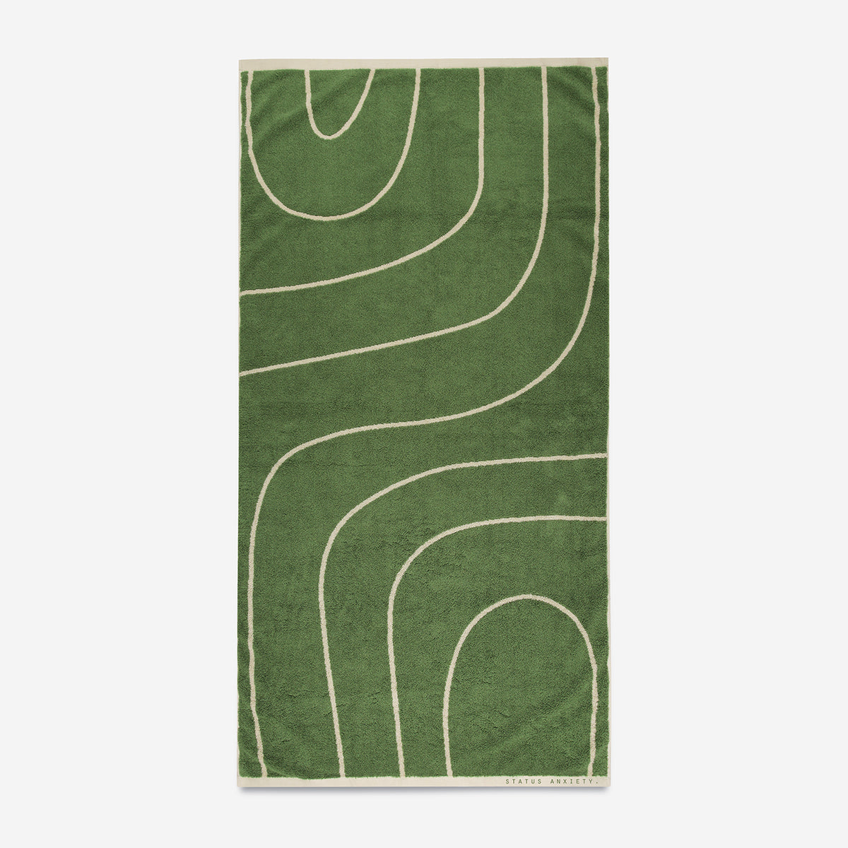 Status Anxiety High and Dry Towel Green