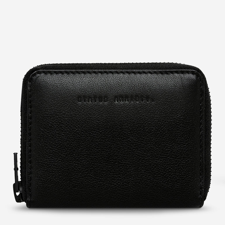 Status Anxiety Emmit Men's Leather Wallet Black
