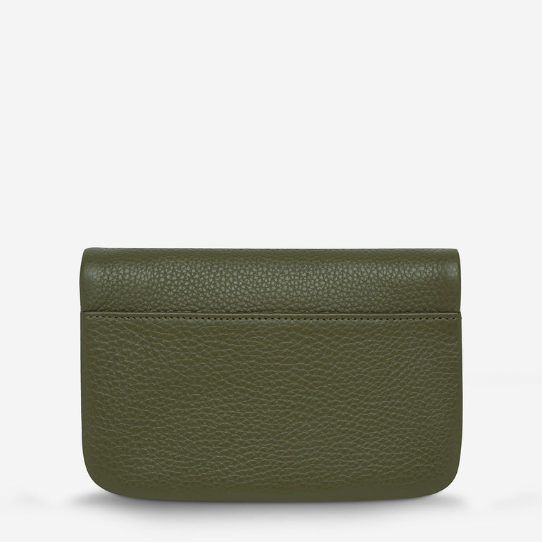 Status Anxiety Impermanent Women's Leather Wallet Khaki