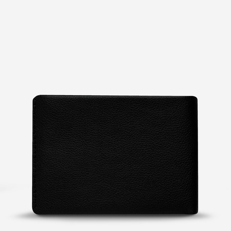 Status Anxiety Jonah Men's Leather Wallet Black