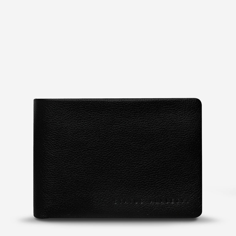 Status Anxiety Jonah Men's Leather Wallet Black