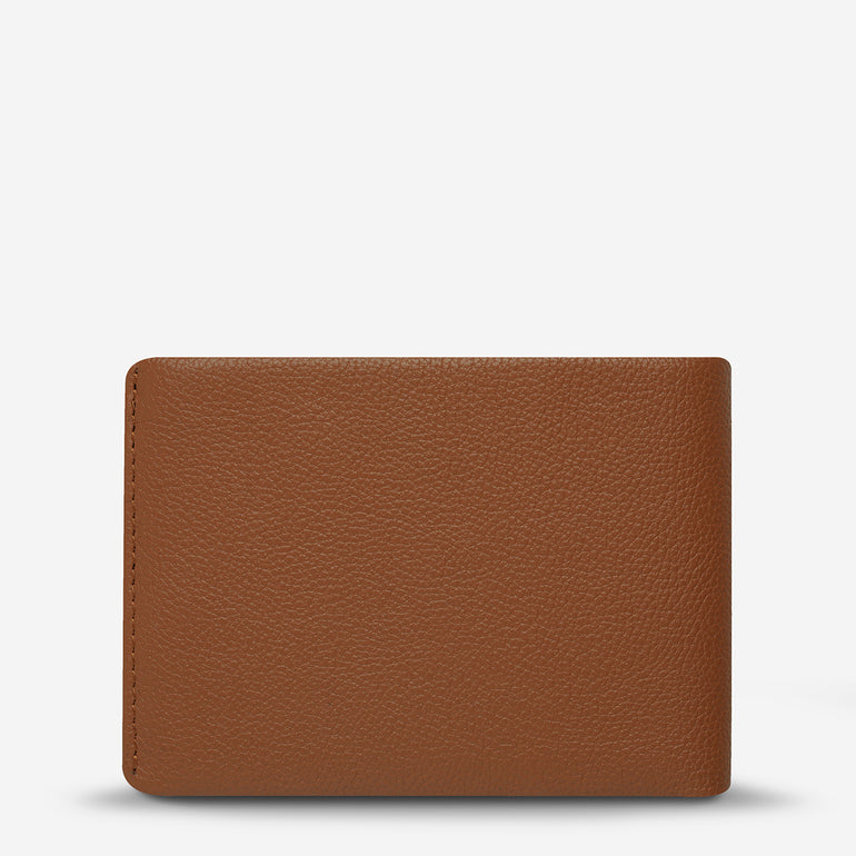 Status Anxiety Jonah Men's Leather Wallet Camel