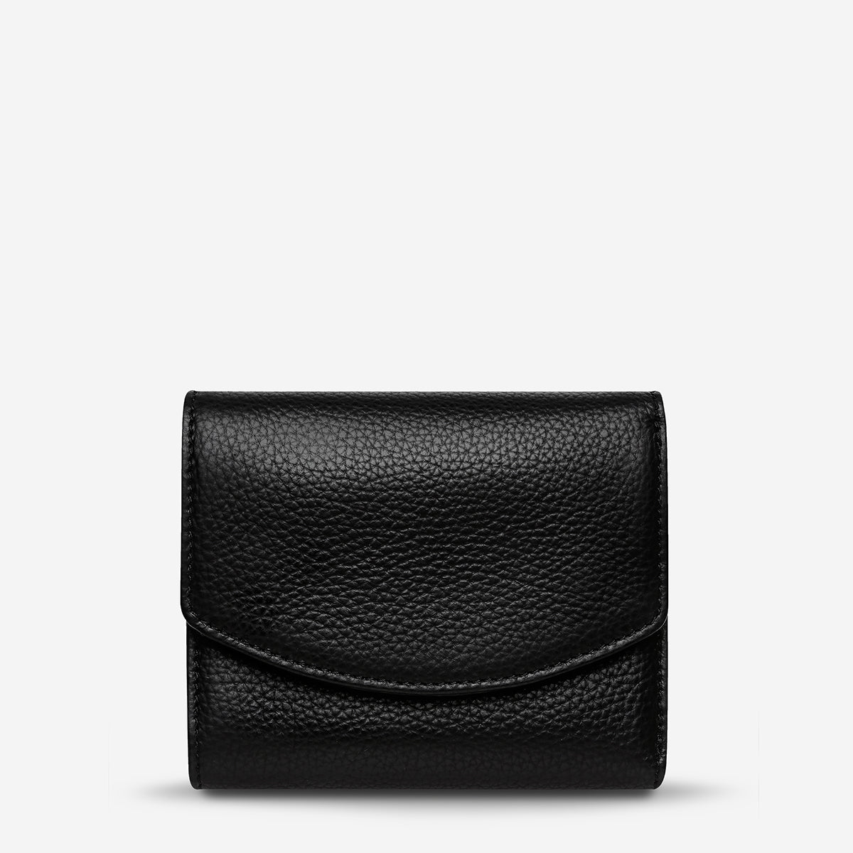 Status Anxiety Lucky Sometimes Women's Leather Wallet Black