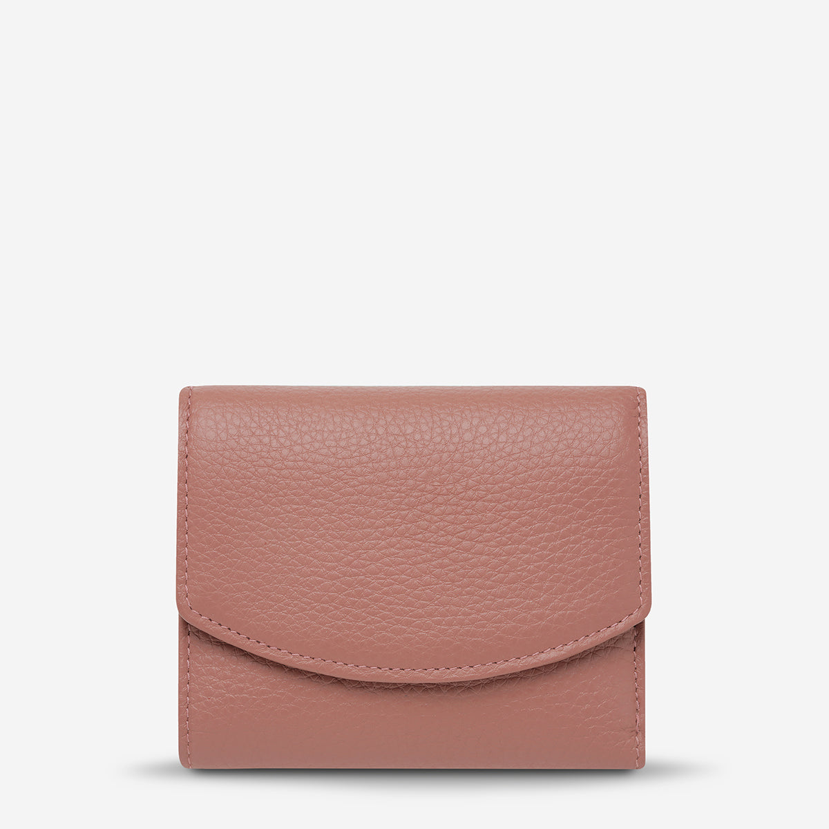 Status Anxiety Lucky Sometimes Women's Leather Wallet Dusty Rose