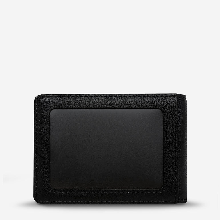 Status Anxiety Melvin Men's Leather Wallet Black