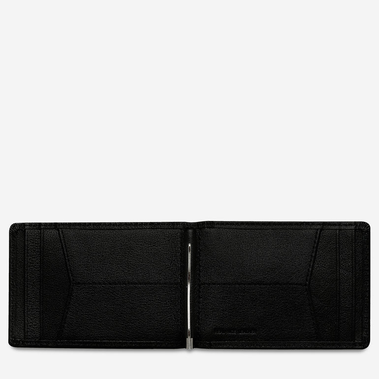 Status Anxiety Melvin Men's Leather Wallet Black