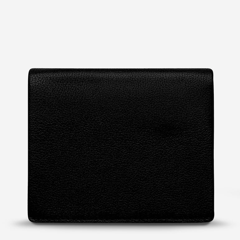 Status Anxiety Nathaniel Men's Leather Wallet Black