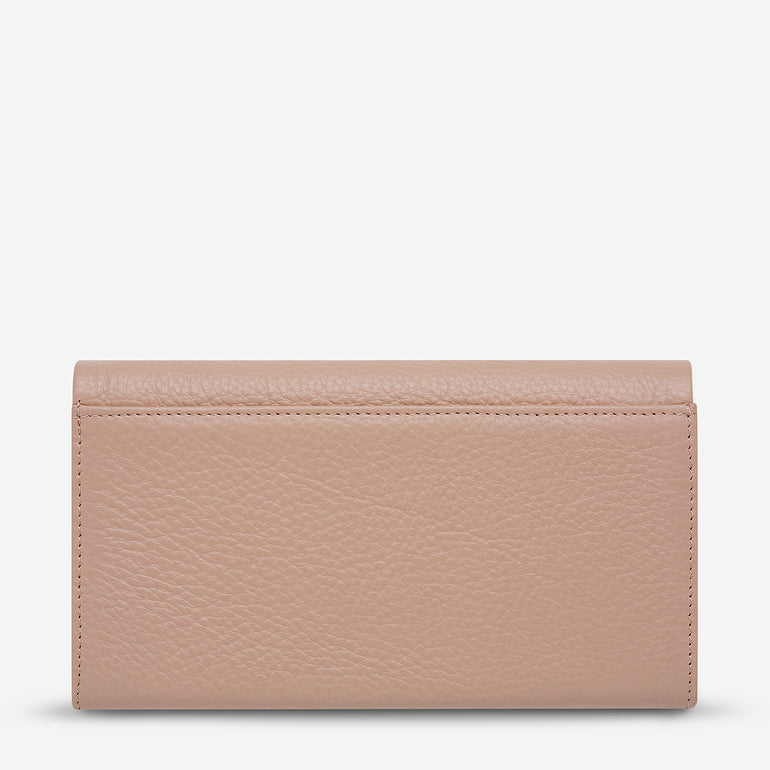 Status Anxiety Nevermind Women's Leather Wallet Dusty Pink