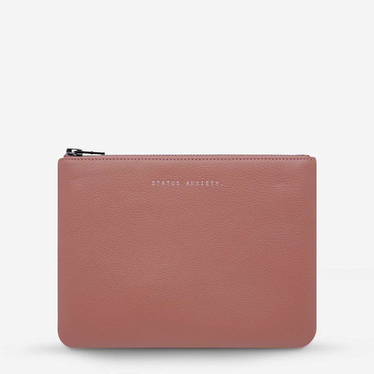 Status Anxiety New Day Women's Leather Pouch Wallet Dusty Rose