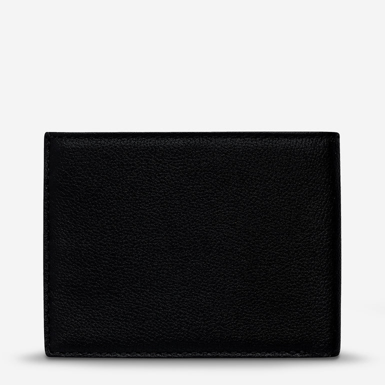 Status Anxiety Noah Men's Leather Wallet Black