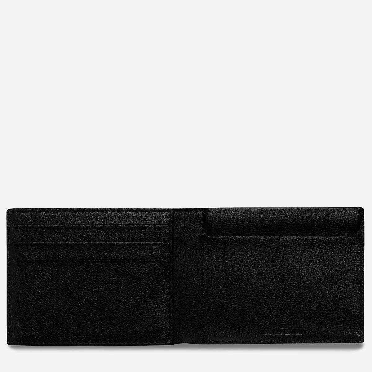 Status Anxiety Noah Men's Leather Wallet Black