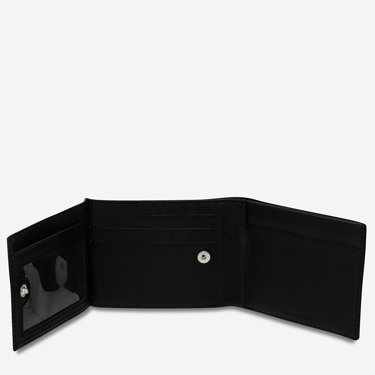 Status Anxiety Noah Men's Leather Wallet Black