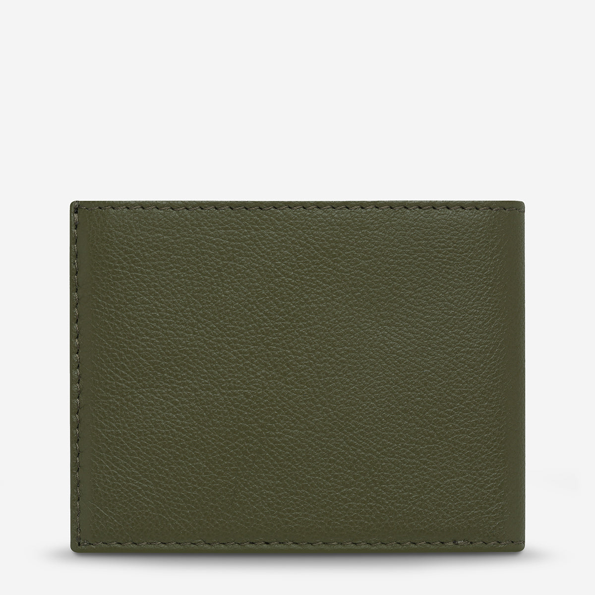 Status Anxiety Noah Men's Leather Wallet Khaki