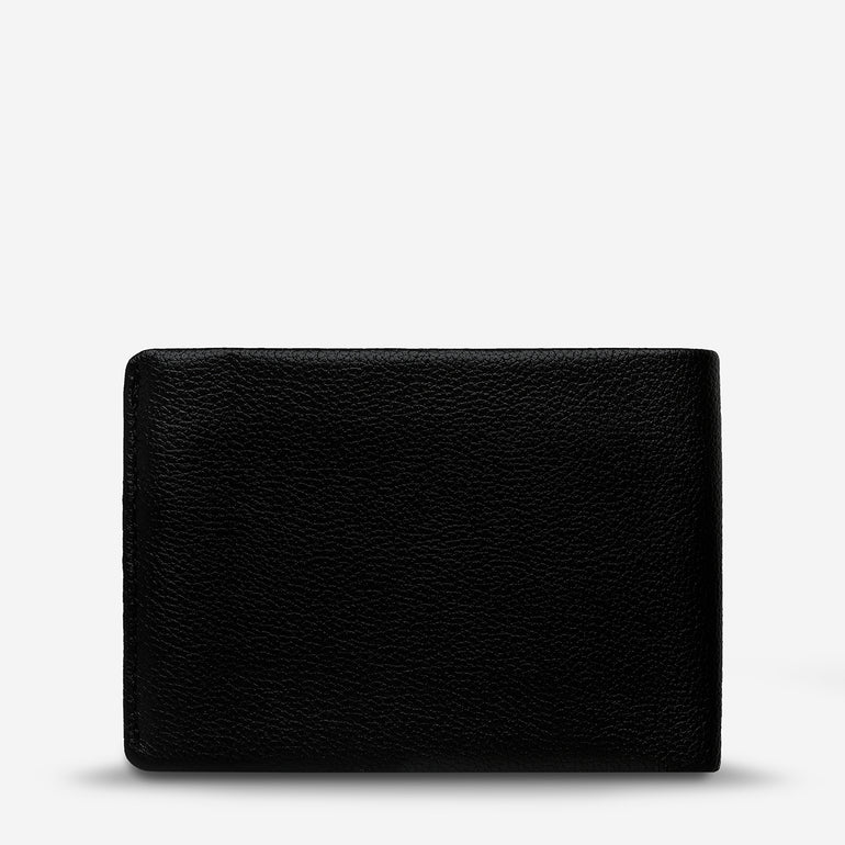 Status Anxiety Otis Men's Leather Wallet Black