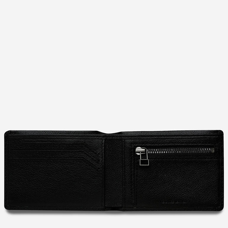 Status Anxiety Otis Men's Leather Wallet Black