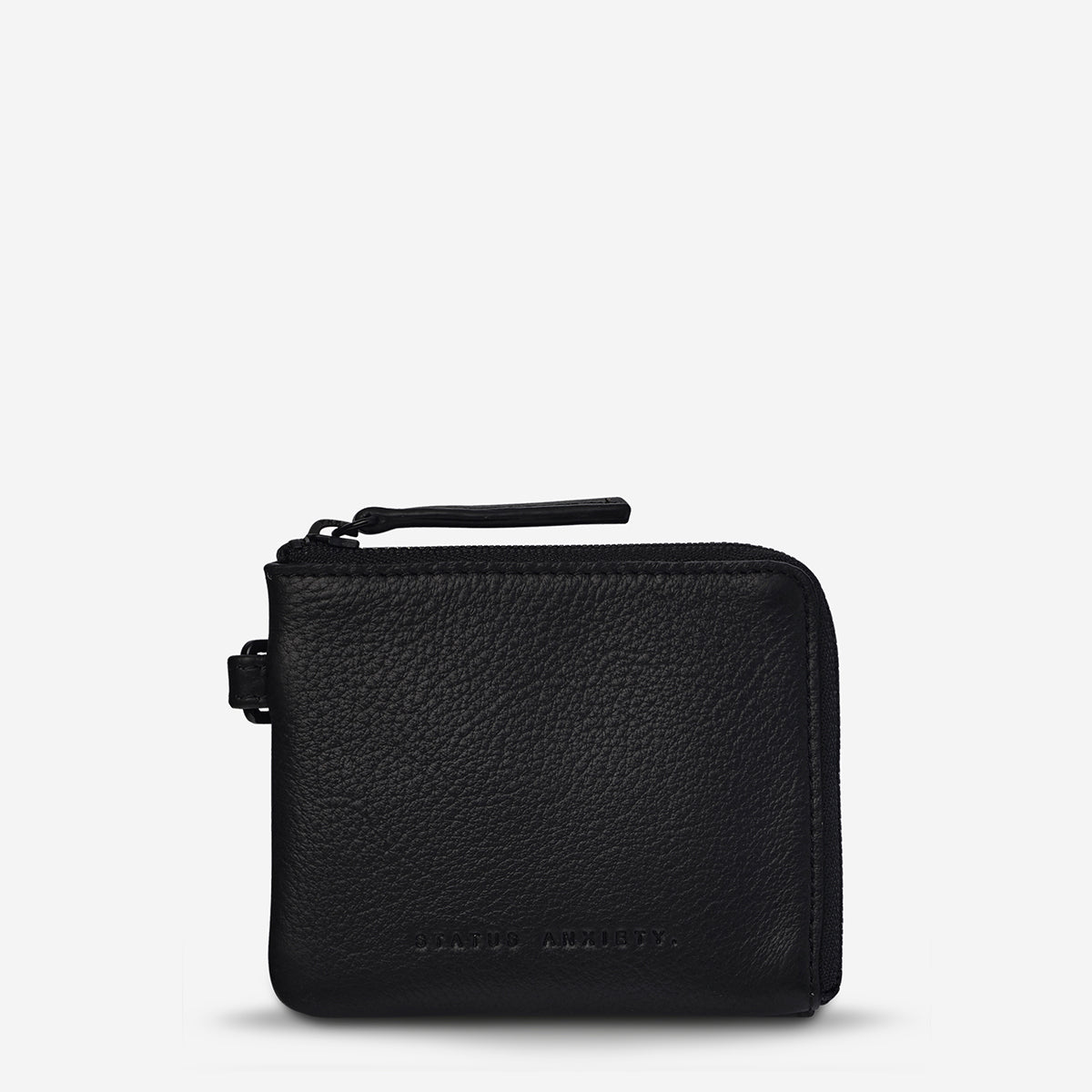 Status Anxiety Part Time Friends Women's Leather Wallet Black
