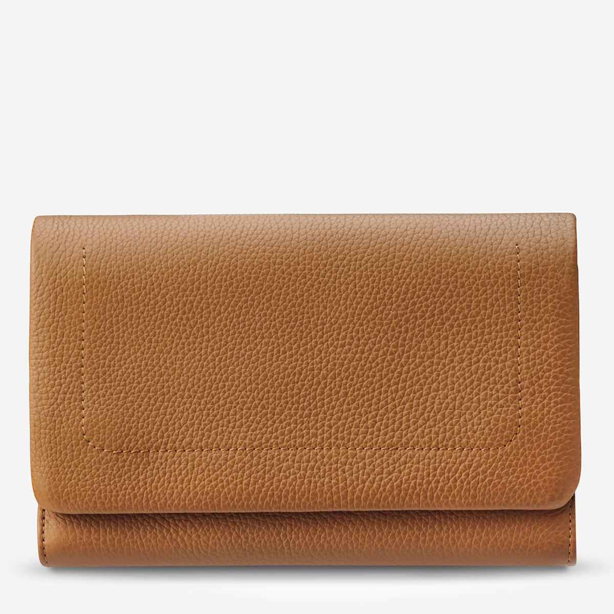 Status Anxiety Remnant Women's Leather Wallet Tan