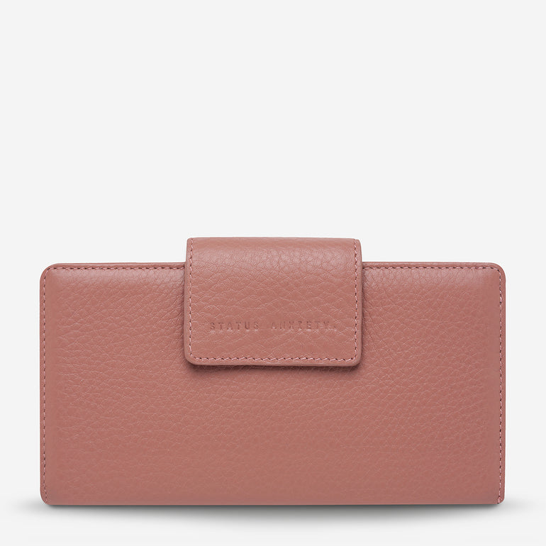 Status Anxiety Ruins Women's Leather Wallet Dusty Rose